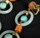 Chinese Jade, Coal and Turquoise Suite