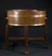 English Walnut Cellerette On Stand