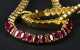 Yellow Gold and Ruby Collar
