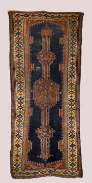 Hammadan Caucasian Style Scatter Rug