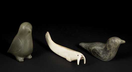 Three Inuit Carvings