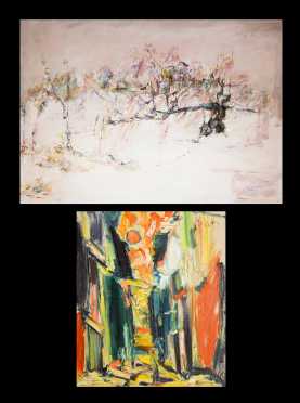Two Modern Paintings,