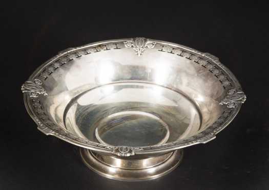 Sterling Silver Reticulated Edge Bowl