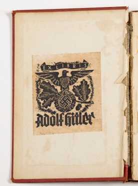 Adolf Hitler bookplate