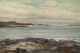 William T. Robinson, Oil on board painting of the NE Coast with sailboats