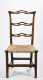 Sheraton Two Drawer Stand and Side Chair