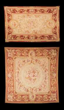 Two Aubusson Style Rugs