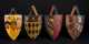 Lot of Family Crest Shields