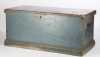 18thC. Blue Painted Sea Chest