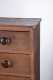Red Painted Five Drawer Tall Chest