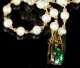 Tourmaline Pendant & Pearl Necklace