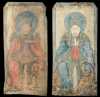 Two Chinese Emporer Paintings on Panel