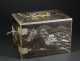 Japanese Mother of Pearl and Lacquer Decorated Box