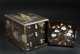 Japanese Mother of Pearl and Lacquer Decorated Box