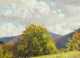 Richard Whitney, Oil on Artist Board Painting of Mount Greylock