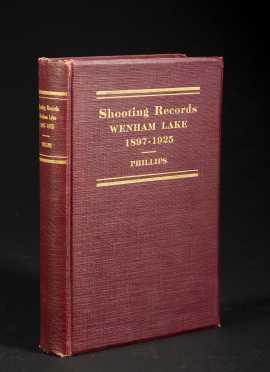 Wenham Lake Shooting Record and the Farm Bag 1897-1925, by John C. Philips