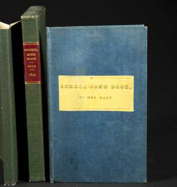 The School Song Book by Sarah J. Hale (Allen & Ticknor,1834)