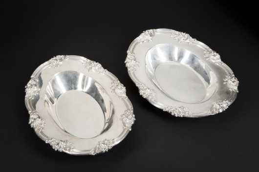 Pair of Sterling Silver Serving Dishes; approx 30.5 Toz.