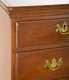 Cherry Chippendale 6 Drawer Tall Chest