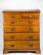 Tiger Maple Chippendale Tall Chest
