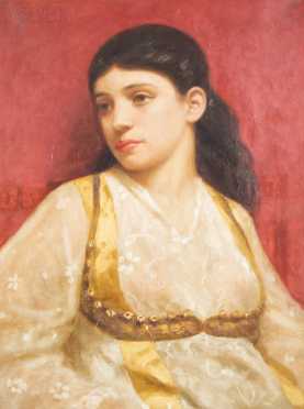 Marcus Waterman (1834-1914), MA/ RI, Oil on Canvas Painting, of "Yasemeen"