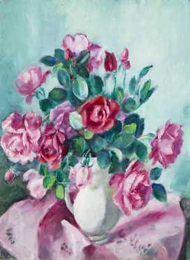 Martha Walter, (1875-1976), MA, PA, France, oil on canvas 