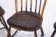 Set of 6 Thumback Chairs, Branded "J.P.Wilder Warrented"