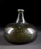 Blown Glass Squat Bottle, 18thC or earlier 