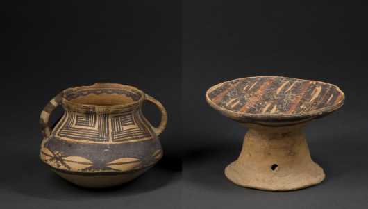 Two Chinese Neolithic Ceramics