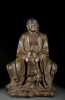 Bronze Chinese Lohan Buddha Figure