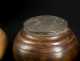 Three Covered American Treen Bowls