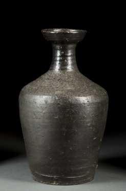 Korean Black Matte Glaze Vase
