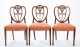Set of Eight English Mahogany Dining Chairs