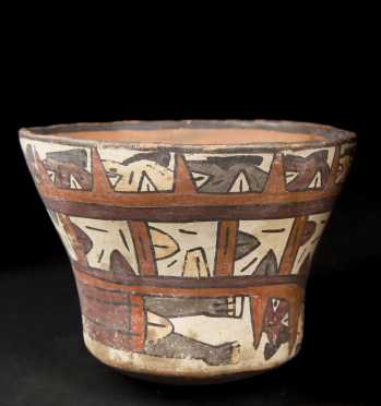 Nazca Peru Decorated Vessel