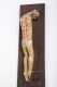 Carved and Painted Christ Figure