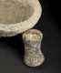 Pre-1500 Mexican Stone Mortar and Pestle and Seated Figure