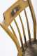 Set of Four Yellow Thumb-back Windsor Chairs