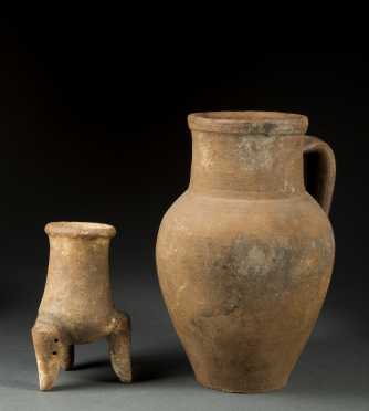 Two Roman Era Large Mouth Jars