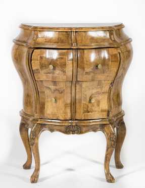 French Style Bombe Commode