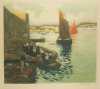 Print of Nuns Embarking on a Sea Journey