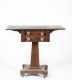 Two Empire Mahogany Drop Leaf Stands