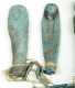 Four Egyptian Blue Faience Ornaments