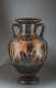 Ancient Greek Red Figure Amphora Vase