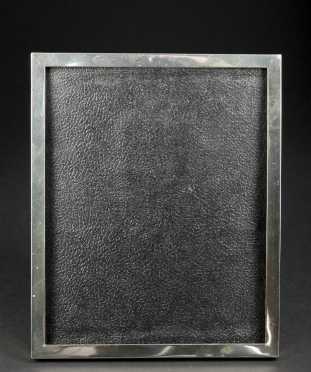 Black Star and Frost Sterling Silver Picture Frame