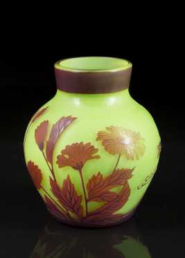 GallÃ© Art Glass Vase