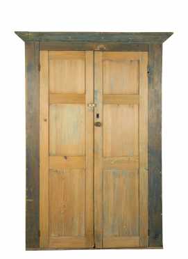 New Hampshire Two Door Cupboard, Early 19th Century