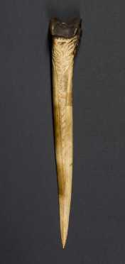 New Guinea bone dagger