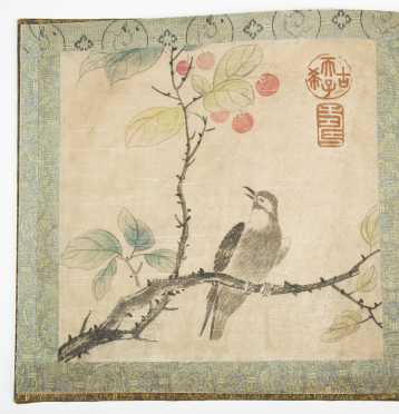Chinese Booklet of Bird Paintings
