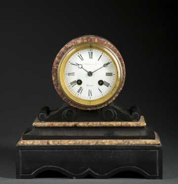 Stowell & Co., Boston, Marble Mantle Clock