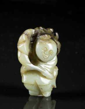 Chinese Jade Figural Carving